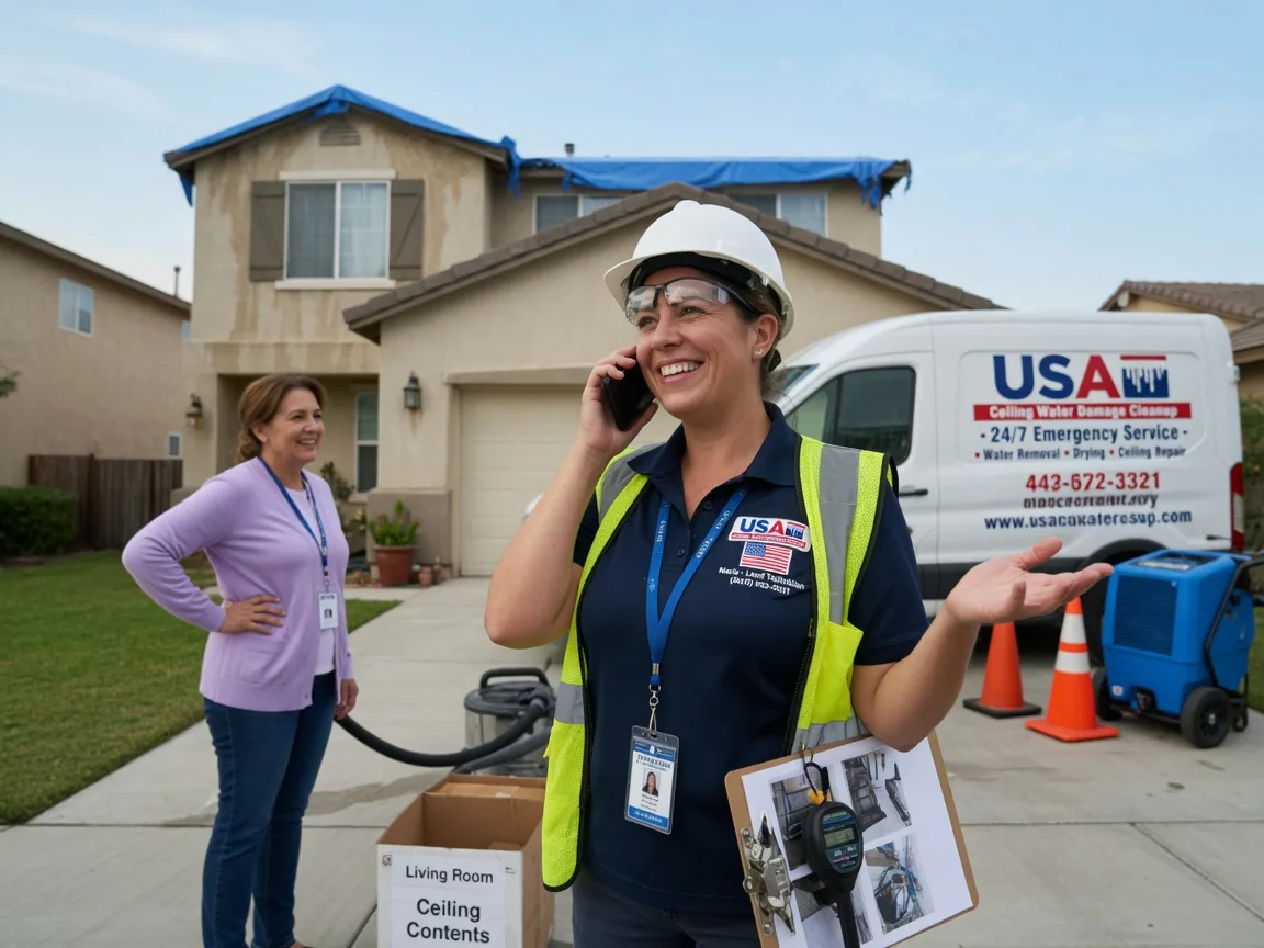 Ceiling Water Damage Restoration Reesville, OH FAQs